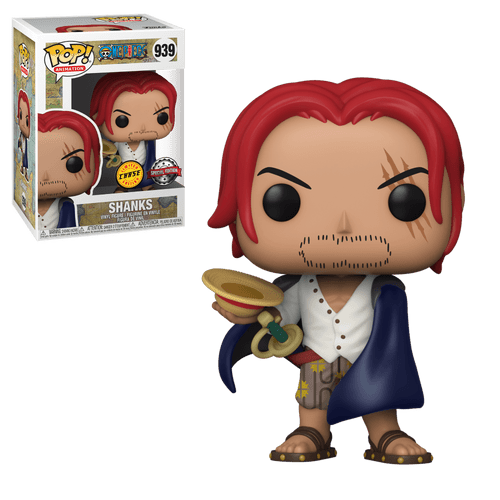 POP! Animation - One Piece #939 Shanks (1-in-6 chance Chase) (Magic Madhouse Exclusive)