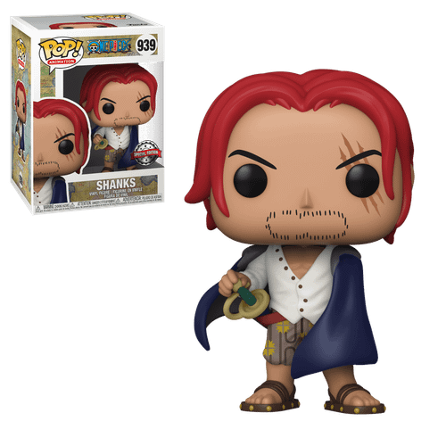 Funko POP! Animation - One Piece #939 Shanks (1-in-6 chance Chase) (Magic Madhouse Exclusive)