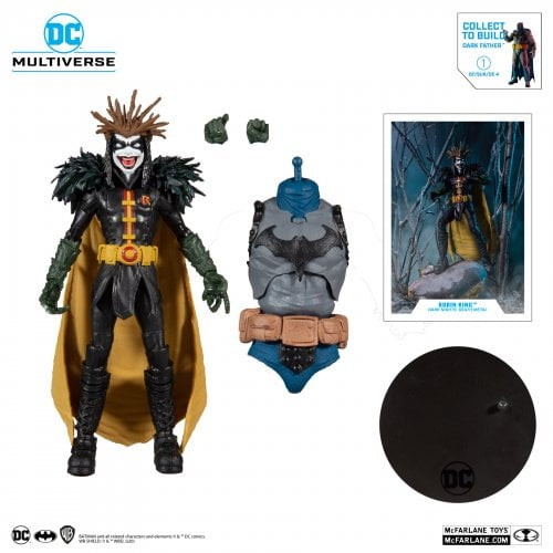 DC Multiverse: Robin King - Dark Nights: Death Metal (Build-A Darkfather) 7-Inch Figure