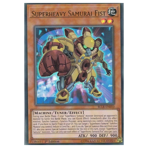 BLLR-EN010 Superheavy Samurai Fist