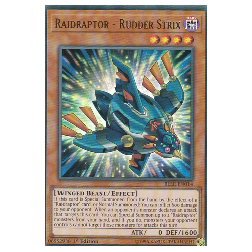 BLLR-EN014  Raidraptor - Rudder Strix