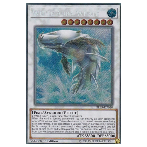 BLLR-EN020 White Aura Whale