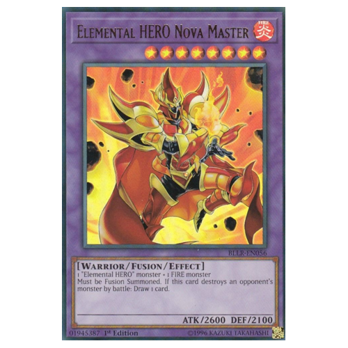 BLLR-EN056 Elemental HERO Nova Master