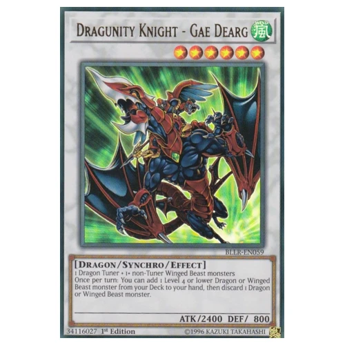 BLLR-EN059 Dragunity Knight - Gae Dearg