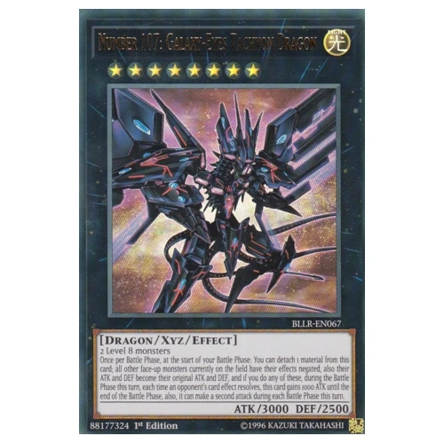 BLLR-EN067 Number 107: Galaxy-Eyes Tachyon Dragon