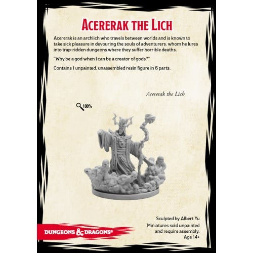 Dungeons & Dragons Collector's Series: Tomb of Annihilation - Acererak the Lich