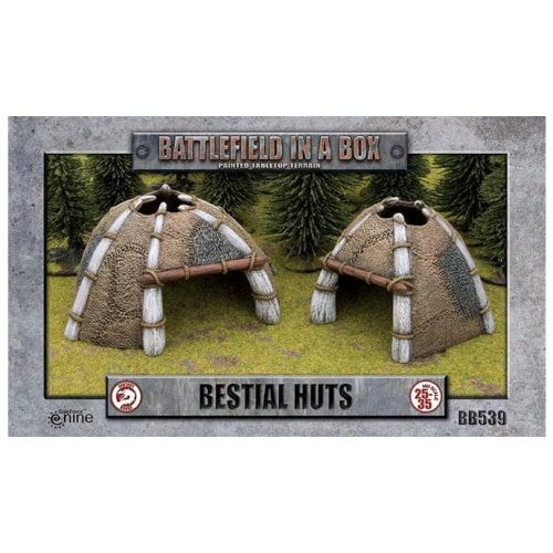 Battlefield in a Box - Bestial Huts