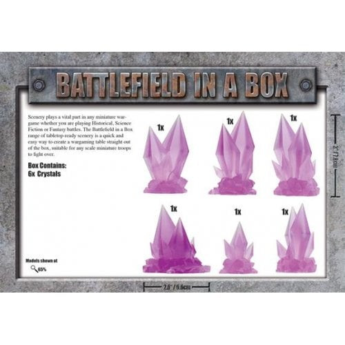 Battlefield in a Box - Energon Crystals (Purple)