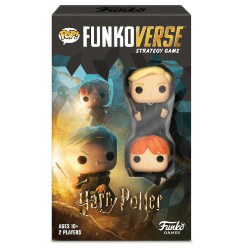 POP! Funkoverse - Harry Potter 101 Strategy Game Draco Malfoy and Ron Weasley