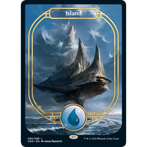 Island (Extended Art) (foil)