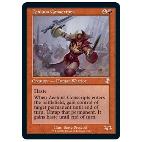 Zealous Conscripts