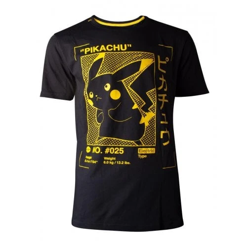 Pokemon - Pikachu Profile Men's T-Shirt
