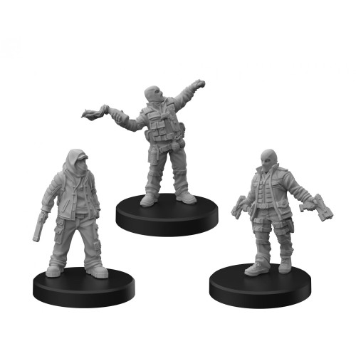 Cyberpunk RED Miniatures - Combat Zoners B (Punks)