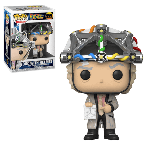 POP! Movies - Back To The Future #959 Doc Brown with Helmet