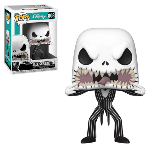 POP! Disney - The Nightmare Before Christmas #808 Jack Skellington (Scary Face)