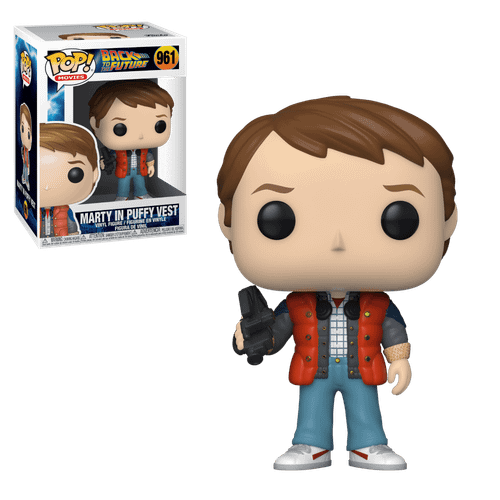 POP! Movies - Back To The Future #961 Marty McFly in Puffy Vest