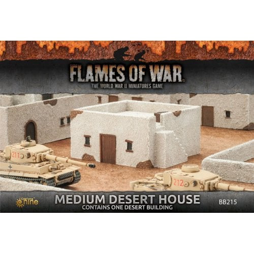 Battlefield in a Box - Medium Desert House