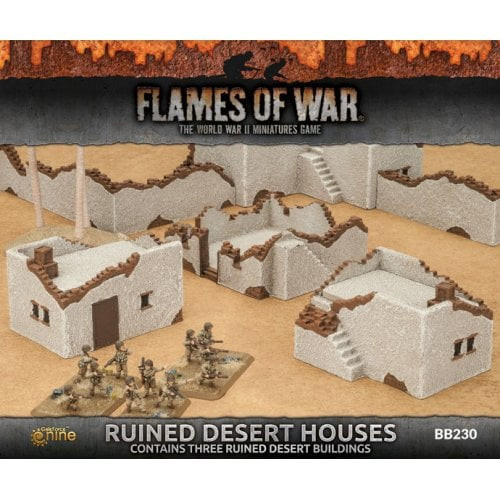 Battlefield in a Box - Ruined Desert Houses