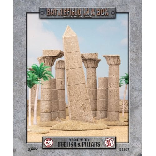 Battlefield in a Box: Forgotten City - Obelisk and Pillars