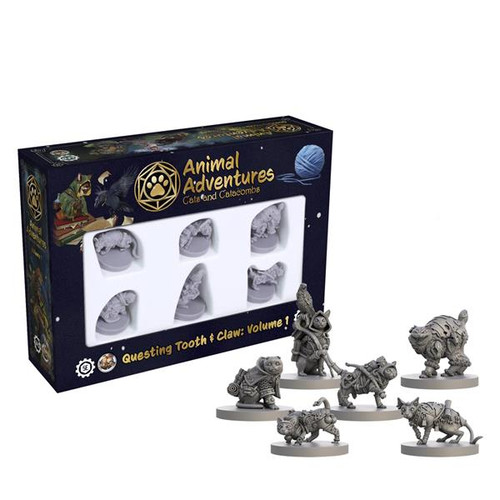 Animal Adventures: Cats & Catacombs - Questing Tooth & Claw, Vol. 1