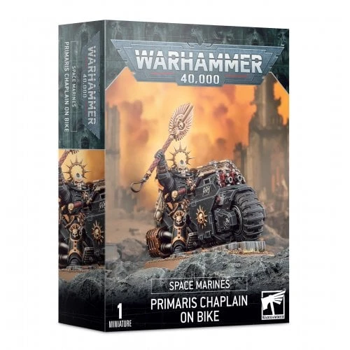 Warhammer 40,000 - Space Marines: Primaris Chaplain on Bike