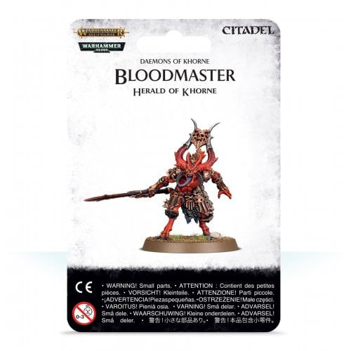 Warhammer Age of Sigmar - Daemons of Khorne: Bloodmaster, Herald of Khorne