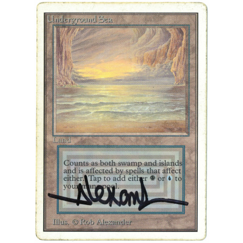 Underground Sea - Condition: Good, Signed (SCAN508) | Unlimited