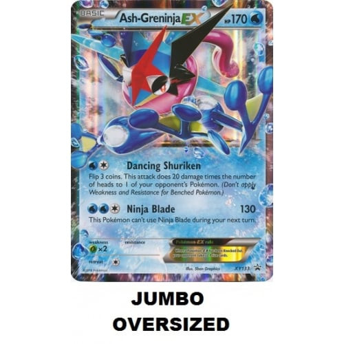 JUMBO X&Y Promo XY133 Ash-Greninja EX