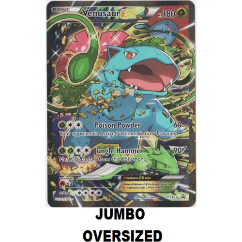 JUMBO X&Y Promo XY123 Venusaur EX (Full Art)