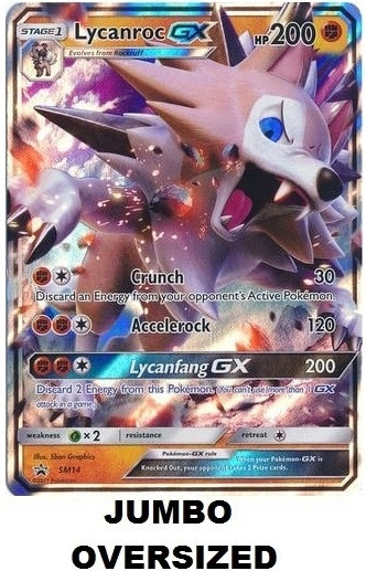 JUMBO SM014 Promo Lycanroc GX