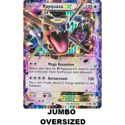 JUMBO XY Promo XY069 Rayquaza EX (Shiny)