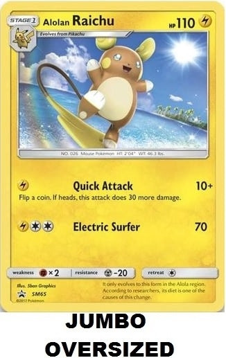 JUMBO SM065 Alolan Raichu