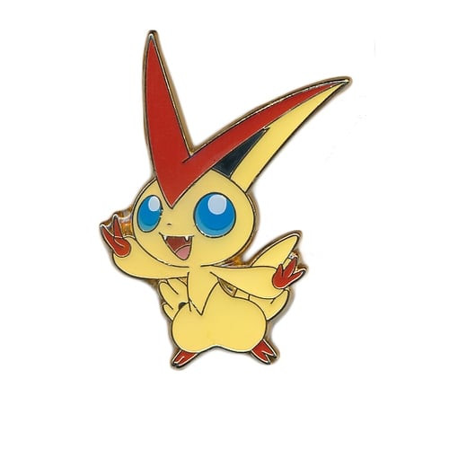 Pokemon Victini Pin Badge