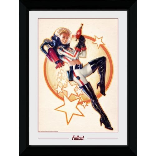 Fallout Collector Print: 50cm x 70cm - Nuka Girl