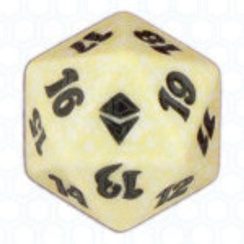 Magic Zendikar Spindown Dice - White