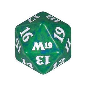 Magic Core 2019 Spindown Dice - Green