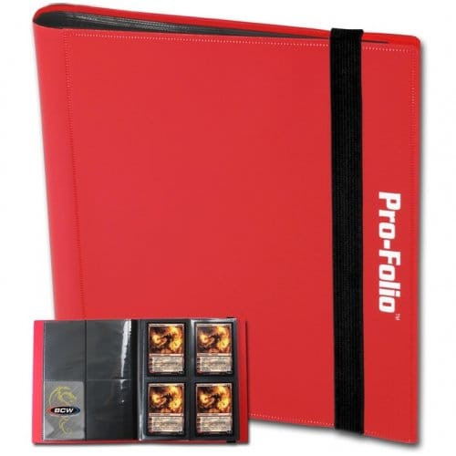 Gaming Pro-Folio 4-Pocket Album - Red