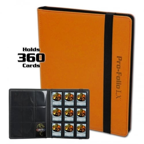 Gaming Pro-Folio 9-Pocket LX Album - Orange