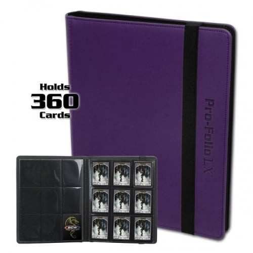 Gaming Pro-Folio 9-Pocket LX Album - Purple