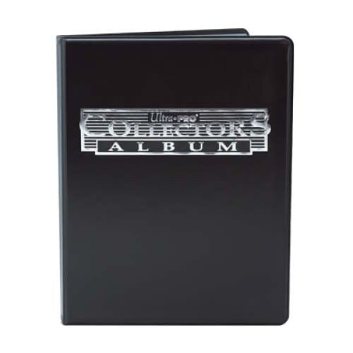 9-Pocket Black Collector's Album