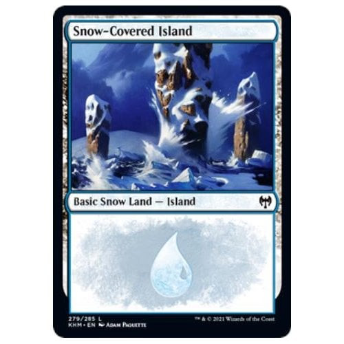 Snow-Covered Island (foil) (#779)