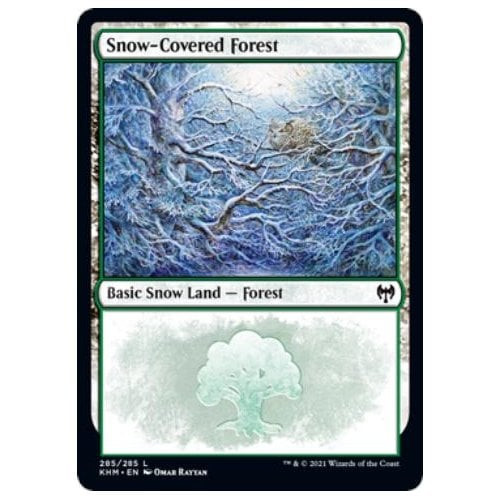 Snow-Covered Forest (foil) (#785) | Kaldheim