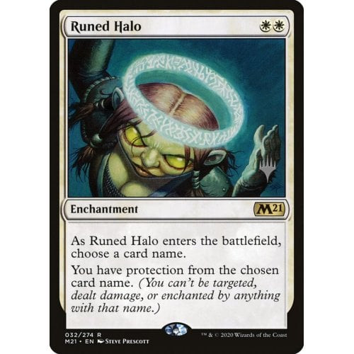 Runed Halo (Promo Pack non-foil) | Promotional Cards
