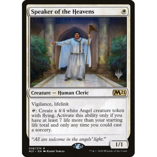 Speaker of the Heavens (Promo Pack non-foil) | Promotional Cards