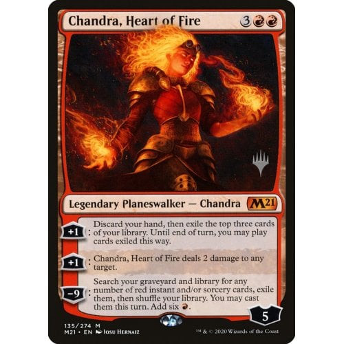 Chandra, Heart of Fire (Promo Pack non-foil) | Promotional Cards