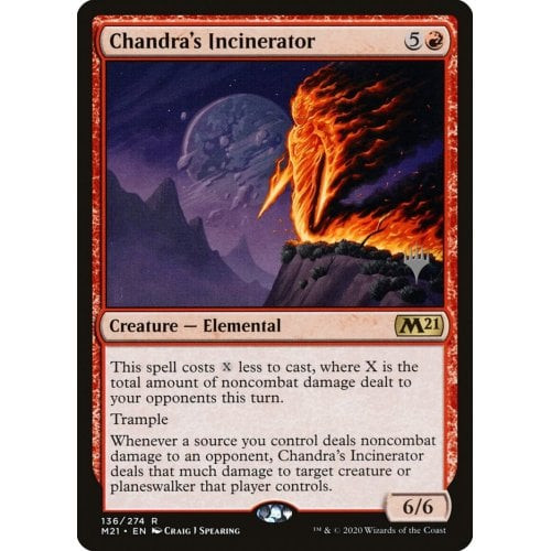 Chandra's Incinerator (Promo Pack non-foil) | Promotional Cards