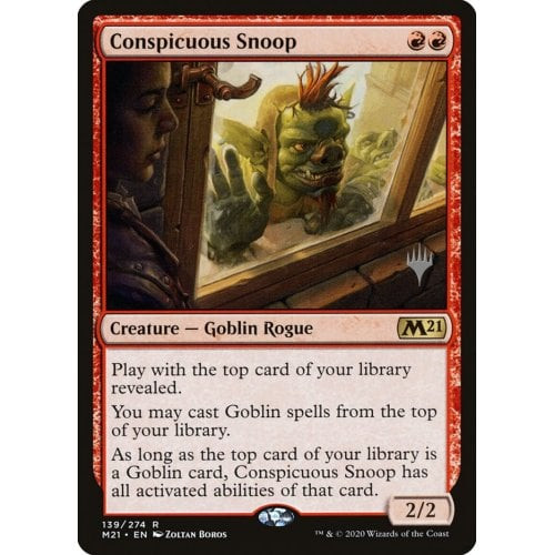 Conspicuous Snoop (Promo Pack non-foil) | Promotional Cards