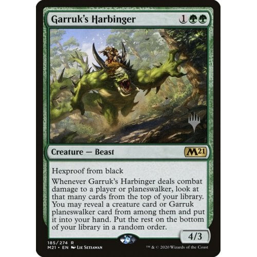Garruk's Harbinger (Promo Pack non-foil) | Promotional Cards