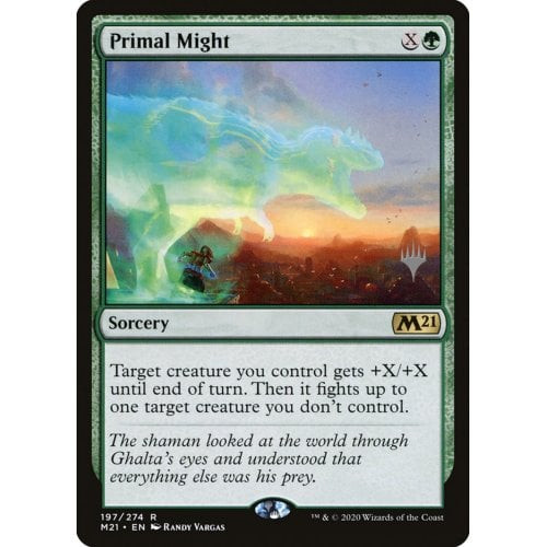 Primal Might (Promo Pack non-foil)