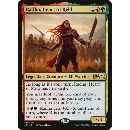 Radha, Heart of Keld (Promo Pack non-foil) | Promotional Cards